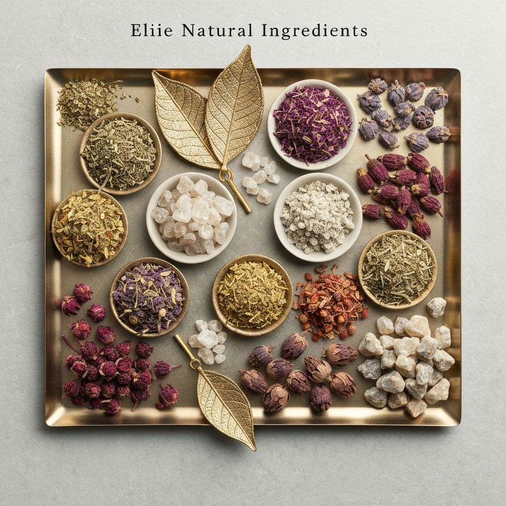 Premium natural ingredients and botanicals